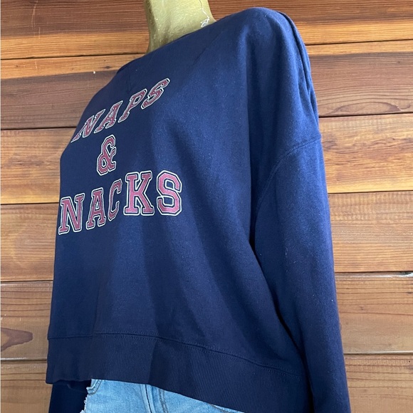 NWT Fifth Sun NAPS & SNACKS Sweatshirt Size XL - Picture 10 of 16